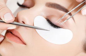 Eyelash Extensions And Tint